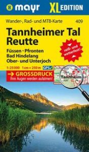 Mayr Wanderkarte Tannheimer Tal, Reutte XL 1:25.000  9783854914440
