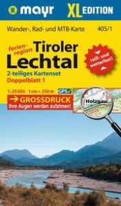 Mayr Wanderkarte Tiroler Lechtal XL (2-Karten-Set) 1:25.000  9783991218012