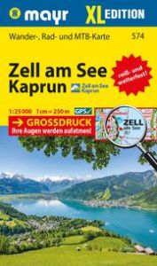 Mayr Wanderkarte Zell am See, Kaprun XL 1:25.000  9783991542049