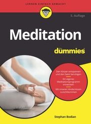Meditation für Dummies Bodian, Stephan 9783527717811