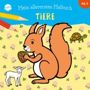 Mein allererstes Malbuch. Tiere Claudia Heine 9783401712550