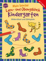 Mein bunter Lern- und Übungsblock Kindergarten Barnhusen, Friederike 9783401718231