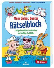 Mein dicker, bunter Rätselblock Wagner, Charlotte 9783964552563