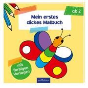 Mein erstes dickes Malbuch ab 2 Barbara Gerlach 9783760783758