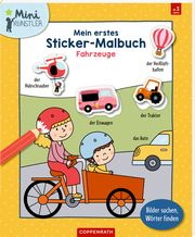 Mein erstes Sticker-Malbuch: Fahrzeuge Deborah van de Leijgraaf 9783649647584