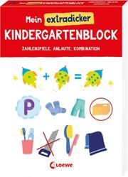 Mein extradicker Kindergartenblock Loewe Lernen und Rätseln 9783743219663