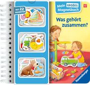 Mein großes Magnetbuch: Was gehört zusammen? - Magnet-Spielbuch ab 2 Jahren, Bilderbuch Nahrgang, Frauke 9783473421510