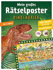 Mein großes Rätselposter Dinosaurier Dieken, Svenja 9783849945497