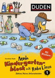 Mein Kindergartenblock mit Rabe Linus 1 Raab, Dorothee 9783411872312