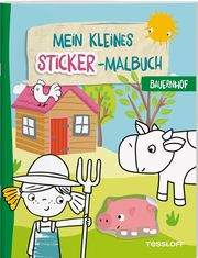 Mein kleines Sticker-Malbuch. Bauernhof Alberta Kiel 9783788646813