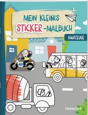 Mein kleines Sticker-Malbuch. Fahrzeuge Alberta Kiel 9783788646844