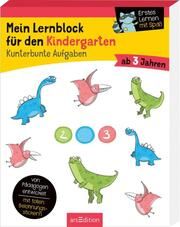 Mein Lernblock für den Kindergarten - Kunterbunte Aufgaben Lang, Hannah 9783845848792
