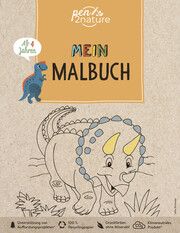 Mein Malbuch Dinosaurier pen2nature 9783987640094