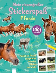 Mein riesengroßer Stickerspaß - Pferde Plehov, Mel 9783401709345