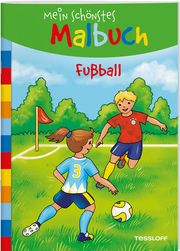 Mein schönstes Malbuch. Fußball Corina Beurenmeister 9783788642105