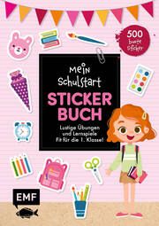 Mein Schulstart Stickerbuch (rosa)  9783745915273