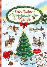 Mein Sticker-Adventskalender - Pferde Kamlah, Klara/Gerigk, Julia 9783780609946