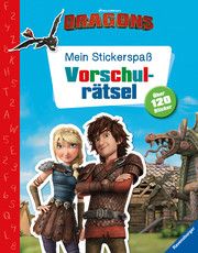 Mein Stickerspaß Dreamworks Dragons: Vorschulrätsel DreamWorks Animation L L C 9783473491490