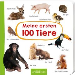 Meine ersten 100 Tiere  9783845827414