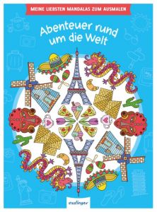 Meine liebsten Mandalas zum Ausmalen: Abenteuer rund um die Welt  9783480234295