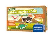 Meine Sticker + Karten + Box - Dinosaurier  9783817447039