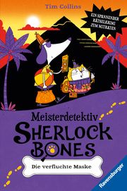 Meisterdetektiv Sherlock Bones. Ein spannender Rätselkrimi zum Mitraten, Band 2: Die verfluchte Maske Collins, Tim 9783473409112