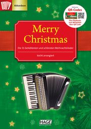 Merry Christmas für Akkordeon HAGE Musikverlag 9783866265189