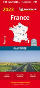 Michelin Frankreich/France 2023 (plastifiziert)  9782067257139