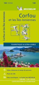Michelin Korfu und Ionische Inseln/Corfou - Îles Ioniennes/Corfu - Ionian islands  9782067248144
