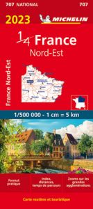 Michelin Nordostfrankreich/France Nord-Est 2023  9782067257160