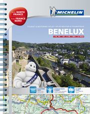 Michelin Straßenatlas Benelux mit Spiralbindung  9782067192737