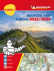 Michelin Straßenatlas Deutschland & Europa 2022/2023 MICHELIN 9782067250215