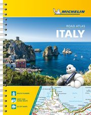 Michelin Straßenatlas Italien mit Spiralbindung MICHELIN 9782067192454