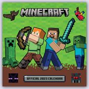 Minecraft 2023 - Wandkalender Danilo Promotion Ltd 9781801226325