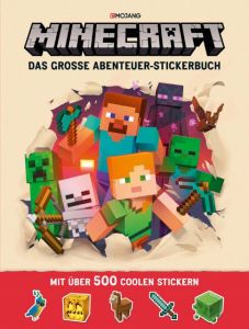 Minecraft: Das große Abenteuer-Stickerbuch Mojang 9783505140662