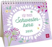 Mini-Kalender 2025: Für mein Schwesterherz  4036442012239