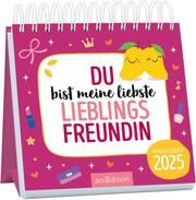 Mini-Monatskalender Du bist meine liebste Lieblingsfreundin 2025  4014489132950