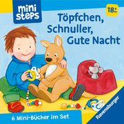 ministeps: Mein erster Bücher-Würfel: Töpfchen, Schnuller, Gute Nacht (Bücher-Set) Yaga, Ava-Barb 9783473302888