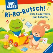 ministeps: Ri-ra-rutsch! Erste Kinderreime zum Anhören Volksgut 9783473302550