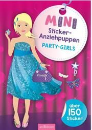 Mini-Sticker-Anziehpuppen - Party-Girls  9783845841793