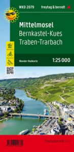 Mittelmosel - Bernkastel-Kues - Traben-Trarbach, Wanderkarte 1:25.000 freytag & berndt 9783707920369
