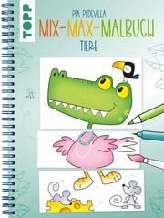 Mix-Max-Malbuch Tiere Pedevilla, Pia 9783735890672