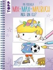 Mix-Max-Malbuch Wer bin ich? Pedevilla, Pia 9783735890689