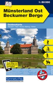 Münsterland Ost - Beckumer Berge Nr. 59 Outdoorkarte Deutschland 1:50 000  9783259007440