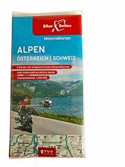 Motorradkarten Set Alpen Österreich Schweiz Bikerbetten - TVV Touristik Verlag GmbH 9783937063782