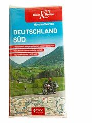 Motorradkarten Set Deutschland Süd Bikerbetten - TVV Touristik Verlag GmbH 9783937063775