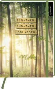 myNOTES Notizbuch: Einatmen. Ausatmen. Loslassen.  4014489129301