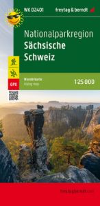Nationalparkregion Sächsische Schweiz, Wanderkarte 1:25.000, freytag & berndt, WK D2401 freytag & berndt 9783707918984