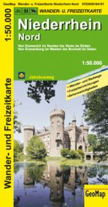 Niederrhein Nord Wander- und Freizeitkarte GeoMap 9783959650182