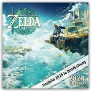 Nintendo - The Legend of Zelda - Die Legende von Zelda 2025 - Wandkalender  9781835271230